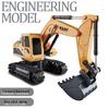 Rechargeable Remote Control Alloy Excavator Toy for Kids