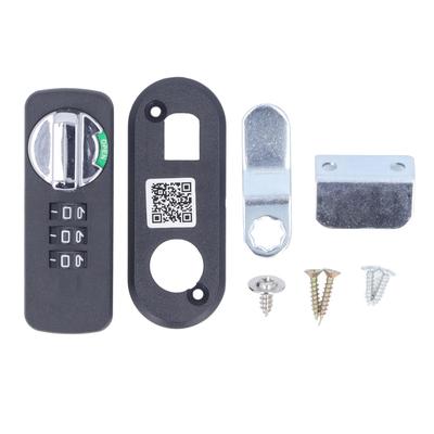 Mechanický kódový zámek 3 kódový digitální zámek skříňky s heslem, vysoce zabezpečený zámek pro zadávání hesla...
