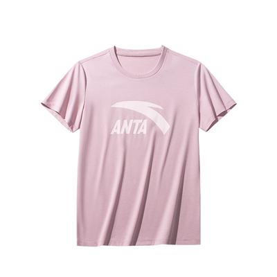 Comfortable Casual Simple Versatile Round Neck Pullover Short Sleeve T-Shirt Women T-Shirts Pink 962528115-6