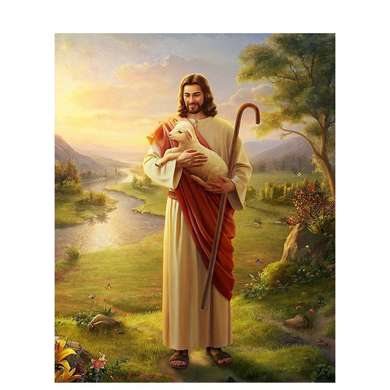 Peinture Diamant 5D - Série Religieuse Pour La Décoration Du Salon