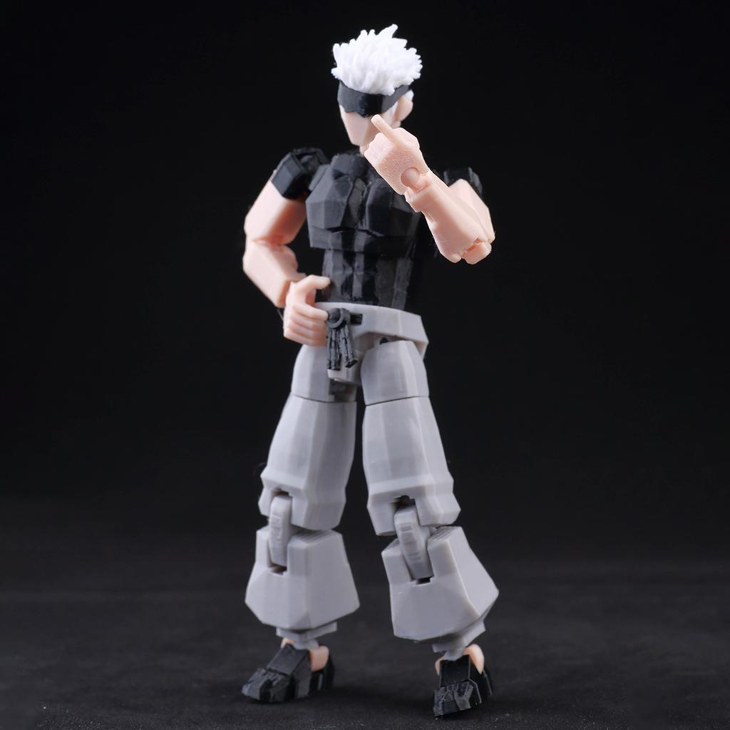 9L3D Gedruckte Titan 13 Jujutsu Kaisen Mahoraga Figur Dummy 13 Glück 13 Mehrgelenkig Bewegliche Anime-Figur Sammlerstücke Spielzeug Geschenke