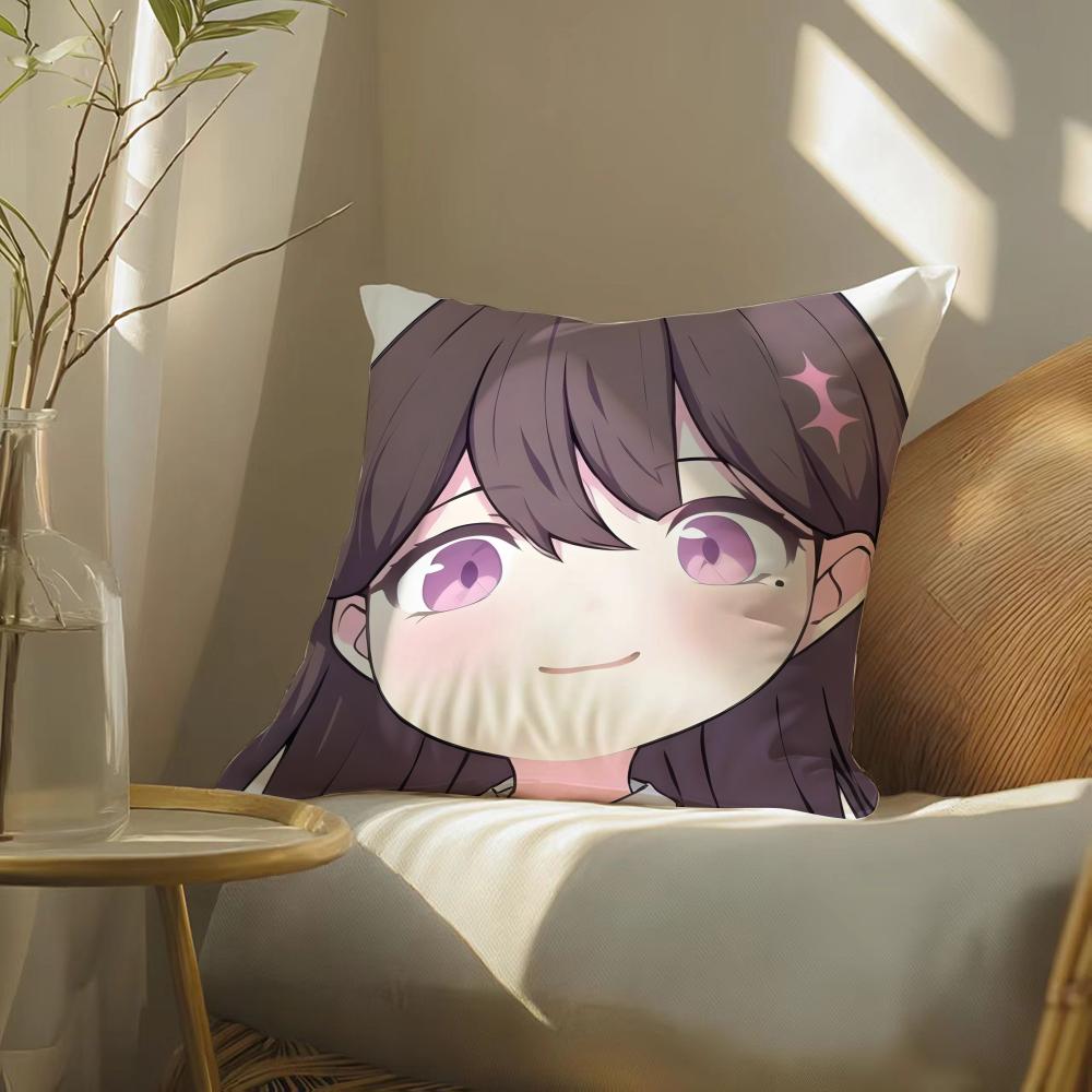 Cartoon Bang Dream! It'S Mygo!!!!!-Cute Pillow Case Double-Sided Plush Sofa Cushion Covers Organic Breathable Invisible Zipper