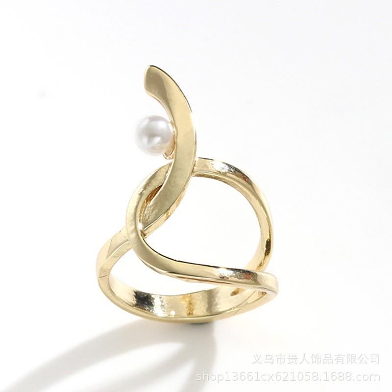 

Silk Scarf Buckle Circular Ribbon Tie Pearl золотой