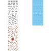 DIY Design Water Transfer Nail Art Wrap Sticker Watermark Fingernails Decals