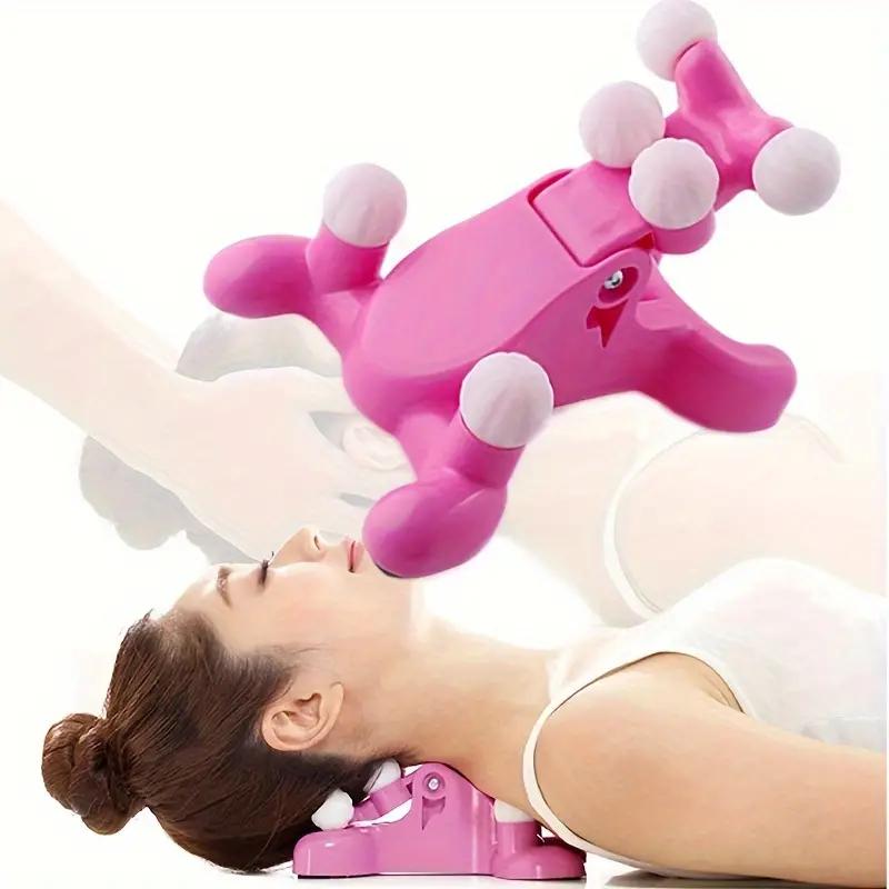 

Массажер для шеи, устройство для шейных позвонков, машина для шейных позвонков, массажер для шеи, портативный лимфатический массажер для шеи для женщин и мужчин