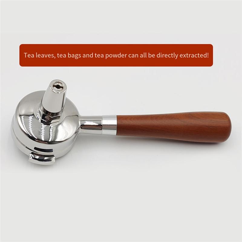 A65T-E61 Coffee Machine Handle 58Mm Universal Binaural Portafilter Handle For Enhanced Espresso Extraction