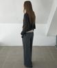 Ahwe Wool Blend Hooded Pullover_Brwon