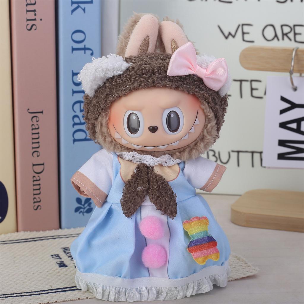 Labubu Baby Clothing Is Compatible with First, Second, and Third Generation 17cm Labubu Dolls