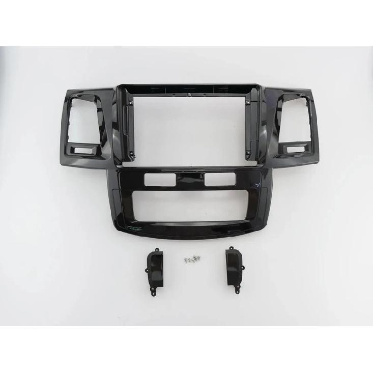 9 Inch Car Frame Fascia Adapter For Toyota Fortuner Hilux Vigo Android Radio Dash Fitting Panel Kit 2005-2015