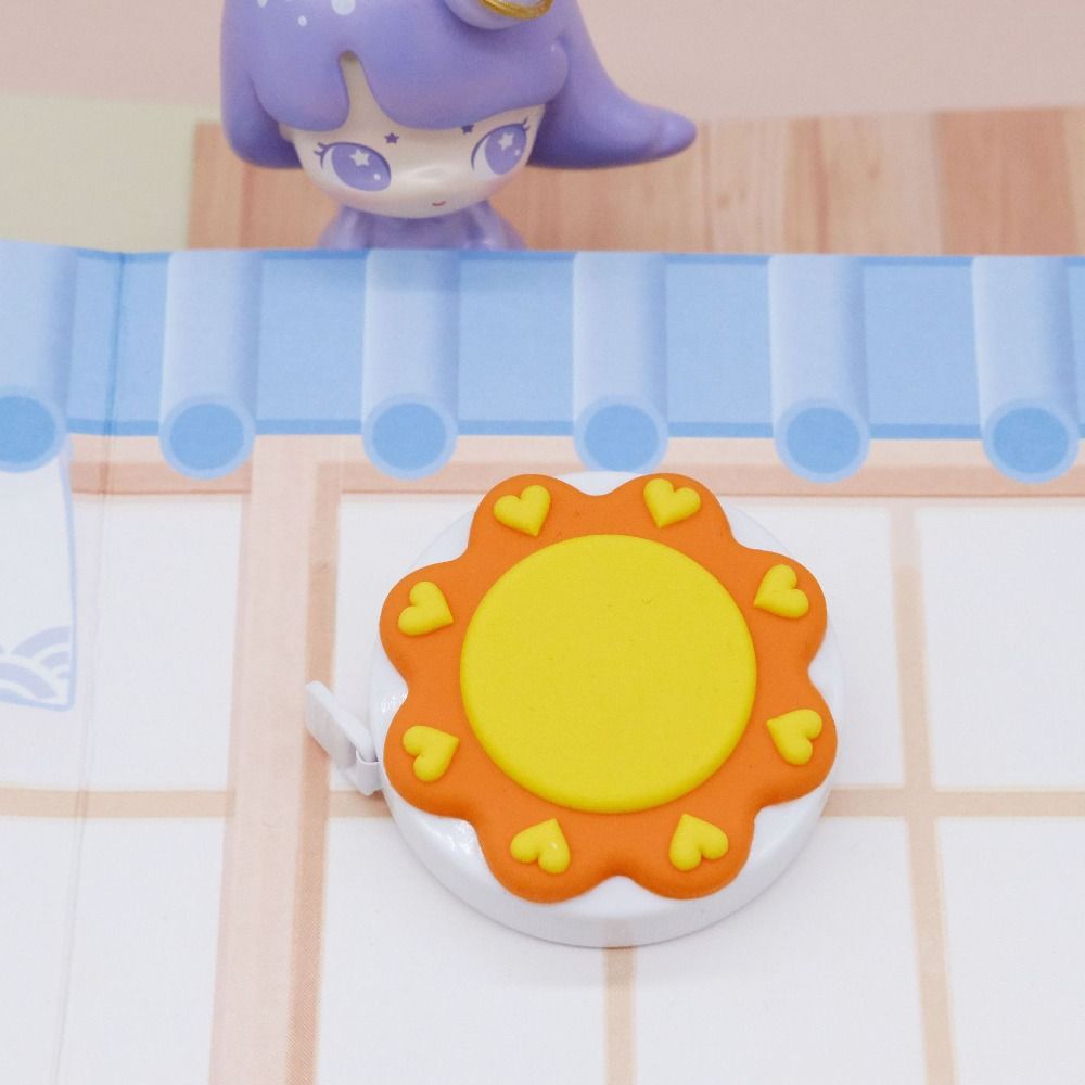 

Flexible Cartoon Mini Tape Measure Portable Flower Tape Measure Mini Tape Measure Measuring