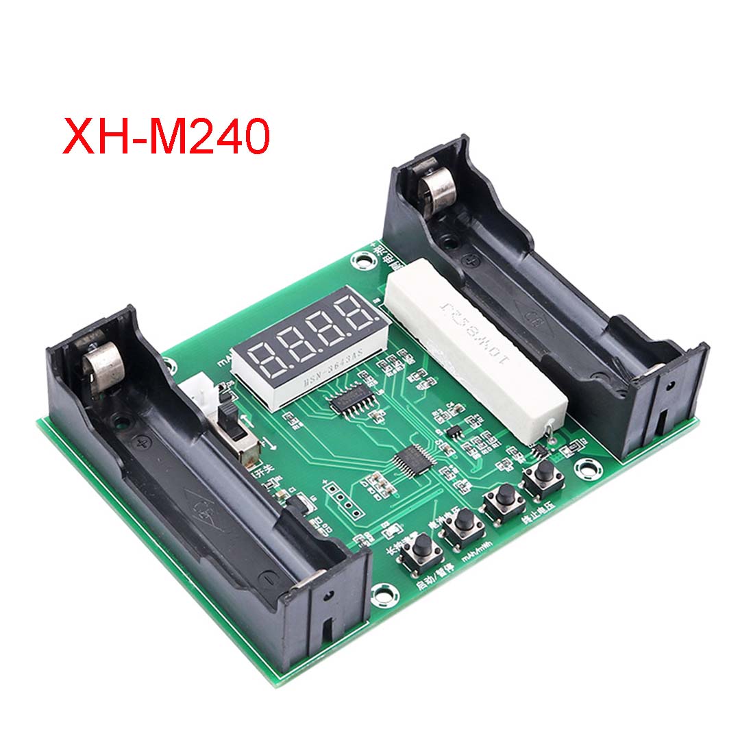

Модуль тестера ємності літієвої батареї 18650 Високоточний XH-M239 РК-цифровий дисплей Модуль вимірювання реальної ємності мАг/мВт·год XH-M240