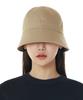 Luoeseupaeg Oversized Round Bucket Hat (Beige)