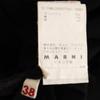 MARNI made in Italy Cropped pants 38 Black series Button fly Women Used