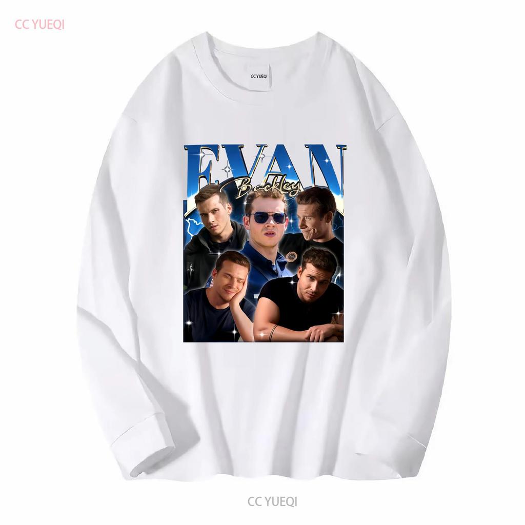 Limited Evan Buckley Vintage T Shirt For Fan Retro 90s Sweater Softstyle long or short sleeves vintage Washed