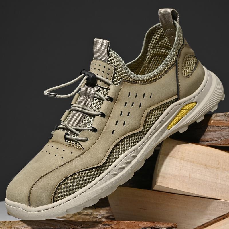 38-46 Summer Men's Large-size Breathable Outdoor Walking Casual Shoes Hiking Shoes Sneakers