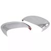 For Ford Escape -2024 Car Sticker Rearview Side Mirror Cover Wing Cap Exterior Door Rear View Case Trim Carbon Fiber Look