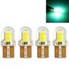 4Pcs 12V Car T10 W5W LED COB Silicone Bright Turn Signal Side Light