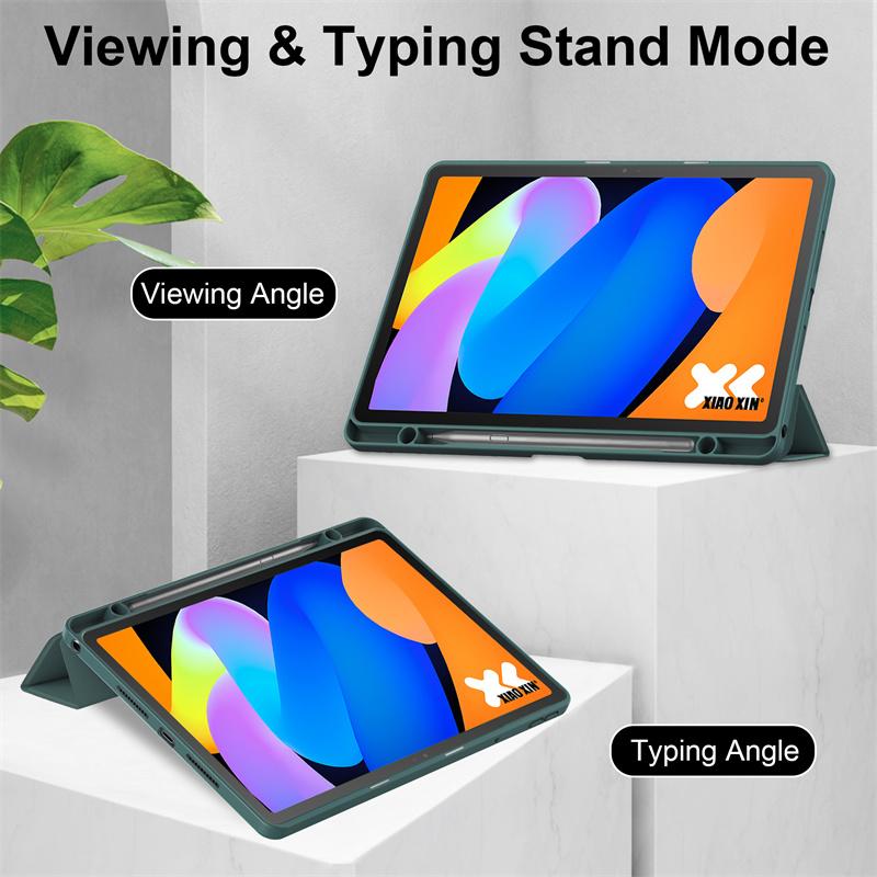 For Lenovo Idea Tab 11 Case with Pen Holder Acrylic Clear Smart Magnetic Cover for Coque Lenovo Idea Tab 11 Tb336fu Tb336zu Case