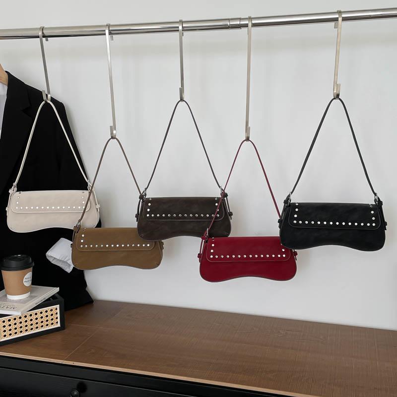 2026 New Classic Fashion Retro Shoulder Bags Niche High-end Women's Underarm Bags Minimalist Versatile Practical Shoulder Bags