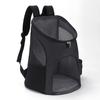Portable Breathable Pet Backpack: Cat & Dog Double Shoulder Mesh Carrier Bag
