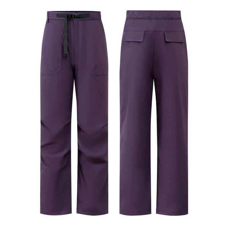 Original Foreign Trade Outdoor Couple's Functional Fleece-Lined Thickened Autumn and Winter Unisex Workwear Casual Cargo Pants