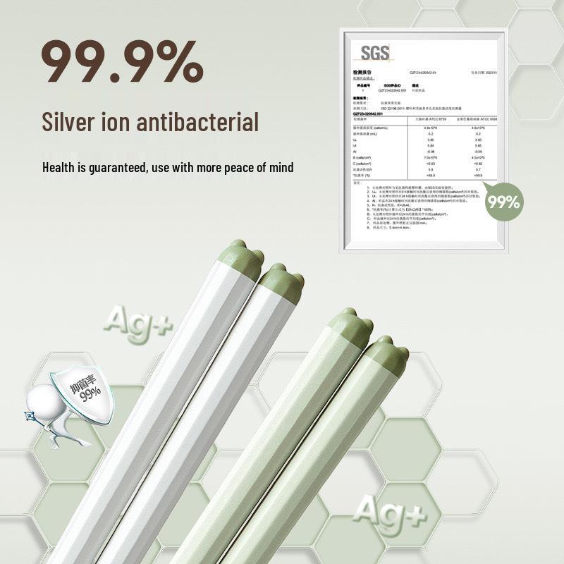 Prémiové protiskluzové protihoubové kreslené slitinové hůlky - Žáruvzdorné, odolné servírovací nádobí pro individuální použití