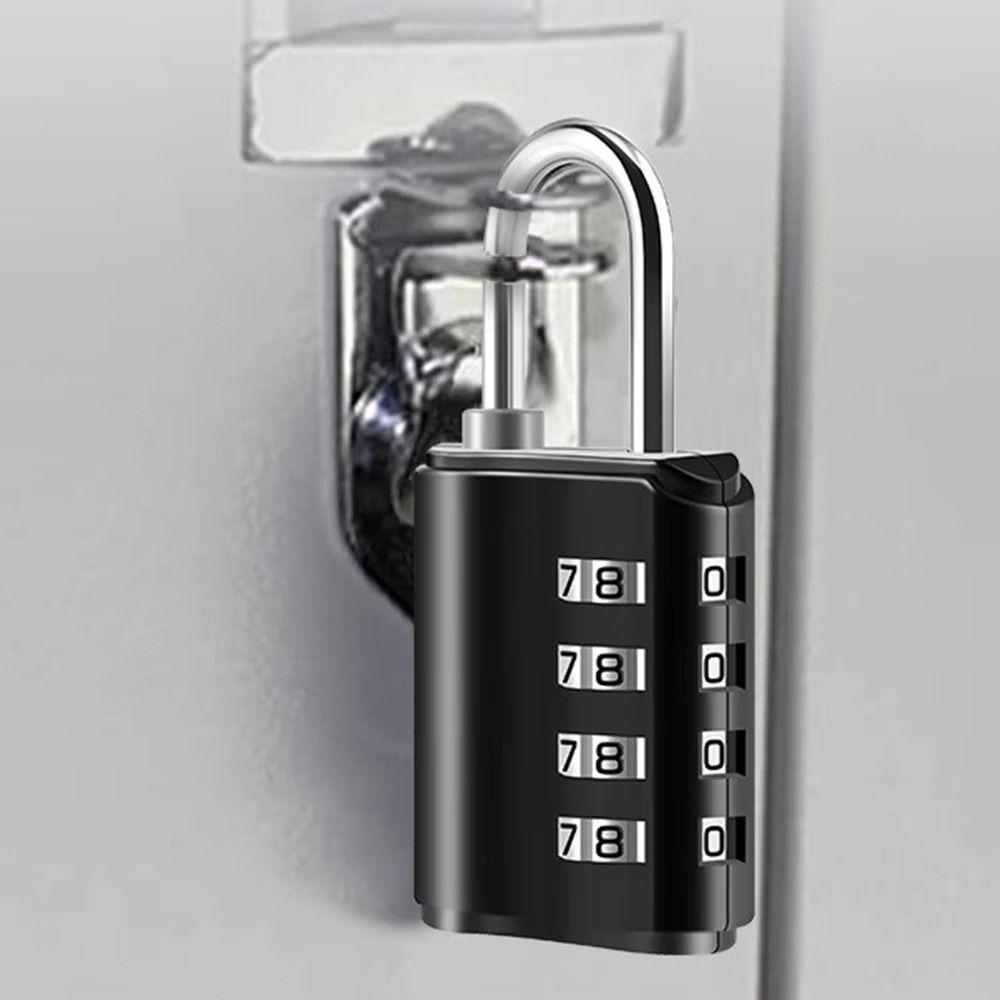 Weatherproof Protection 4 Digit Password Lock Rustproof Dormitory Cabinet Lock Fences Cabinet