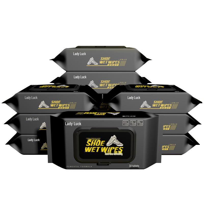

80-Piece Shoe Cleaning Wipes - Viral TikTok Sensation for Stain Removal and White Shoe Care