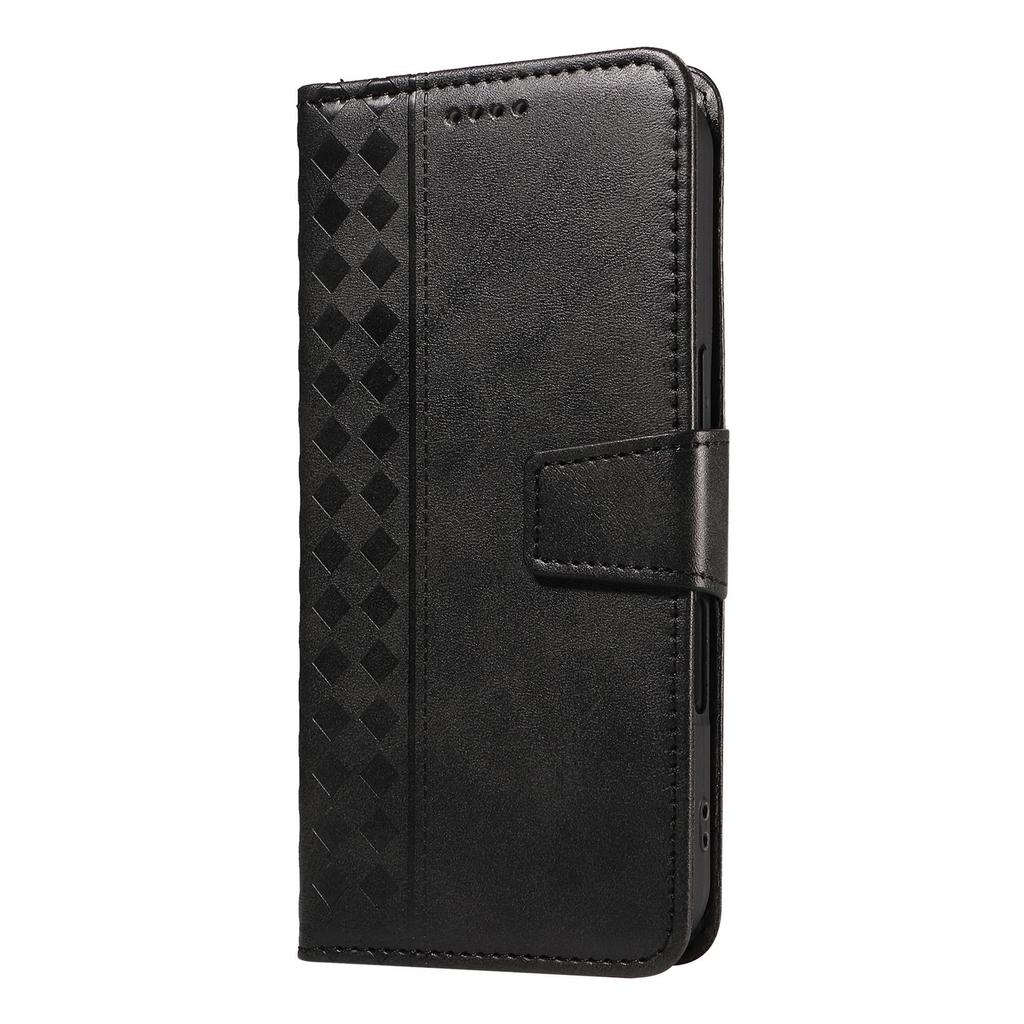 Leather Wallet Flip Case For Samsung Galaxy A57 A37 A56 A36 A26 A55 A35 A54 A34 A25 A24 A23 4G 5G Card Holder Cover Diamond Embossed