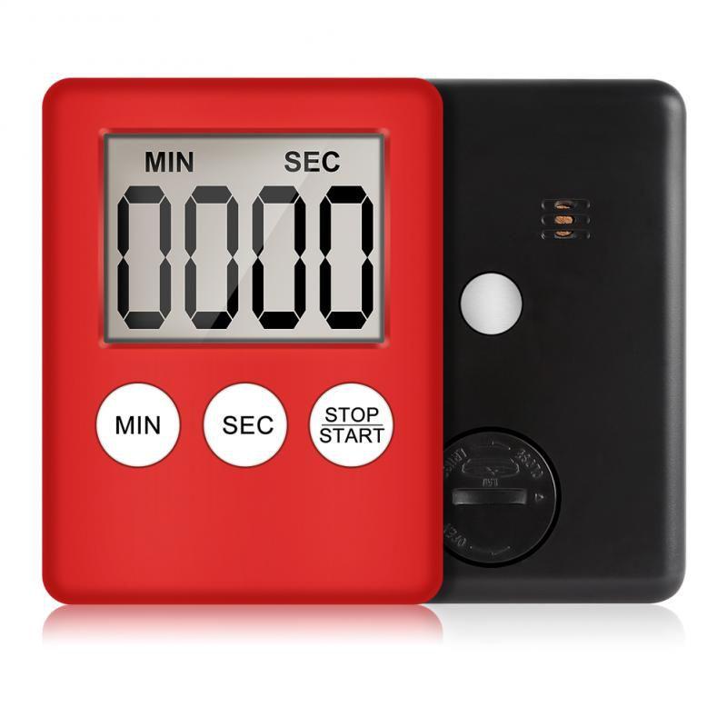 Magnetic Large Lcd Digital Kitchen Timer With Loud Alarm And Easy-to-read Display