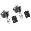 2PCS 3D Printer Hot End Replacement for     5Celsius5 Pro 320 degrees C Wear Resistance 0.4mm High   Printing Hotend
