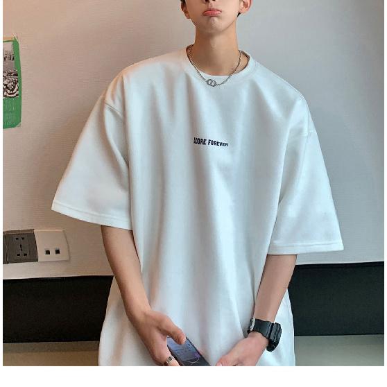 Short Sleeve t Men's Summer T-shirt2025New Versatile Trendy Brand Fashion Casual Men's Short Sleeve T T-shirt