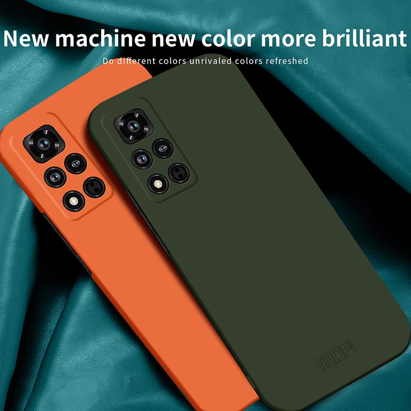 MOFI JK Qin Series For Honor V40 5G Phone Case Skin-Feel Protective Phone Cover