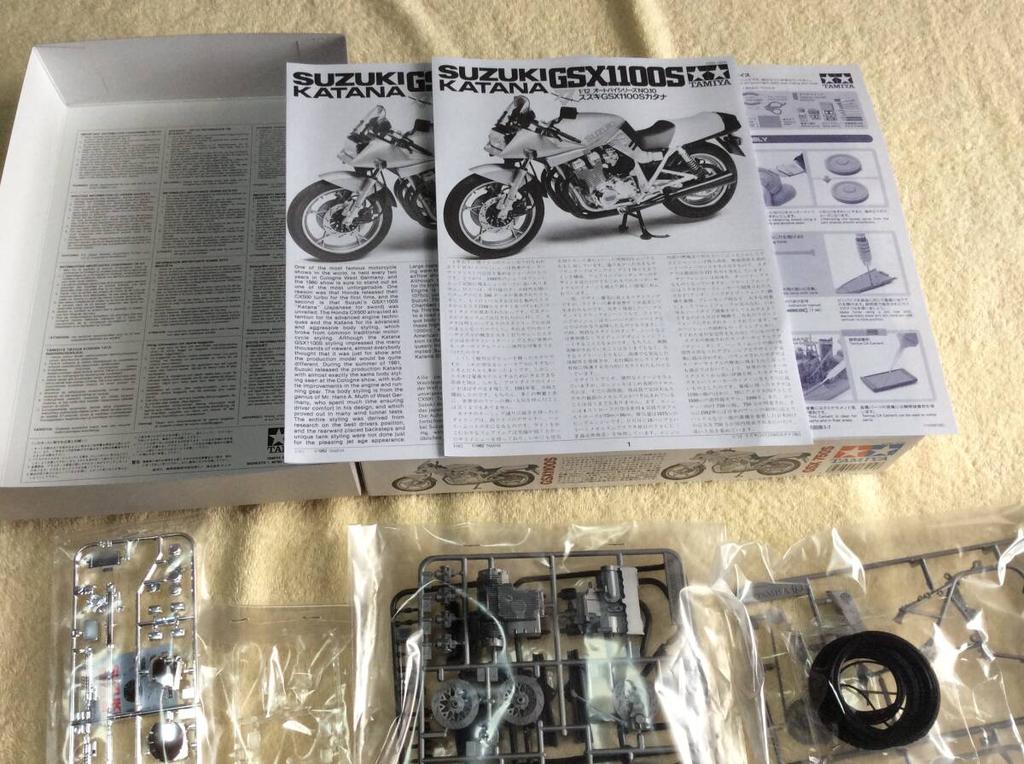It Suzuki GSX1100S Katana Tamiya [Buy Now] 1/12 [Unused]