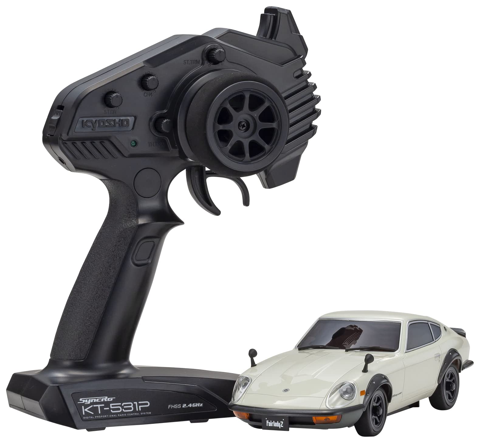 

Kyosho AWD Nissan Fairlady 240ZG Білий 32637W MINI-Z 2,4 ГГц