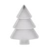 Christmas Tree Shape Living Room Candy Snacks Nuts Seeds Dry Fruits Plastic Plate Dishes Bowl Breakfast Plates Tray Tableware