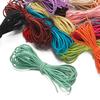 2-5Meters/Lot Round Elastics Rope 2mm 2.5mm Multicolor Nylon Elastic Rubber Bands for DIY Bracelet Necklace Jewelry Accessories