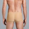 Men Breathable Mid-rise Underpants Solid Color Butt Lift Shaper Hip Pad Shorts Panties Fake Butt Seamless Underwear