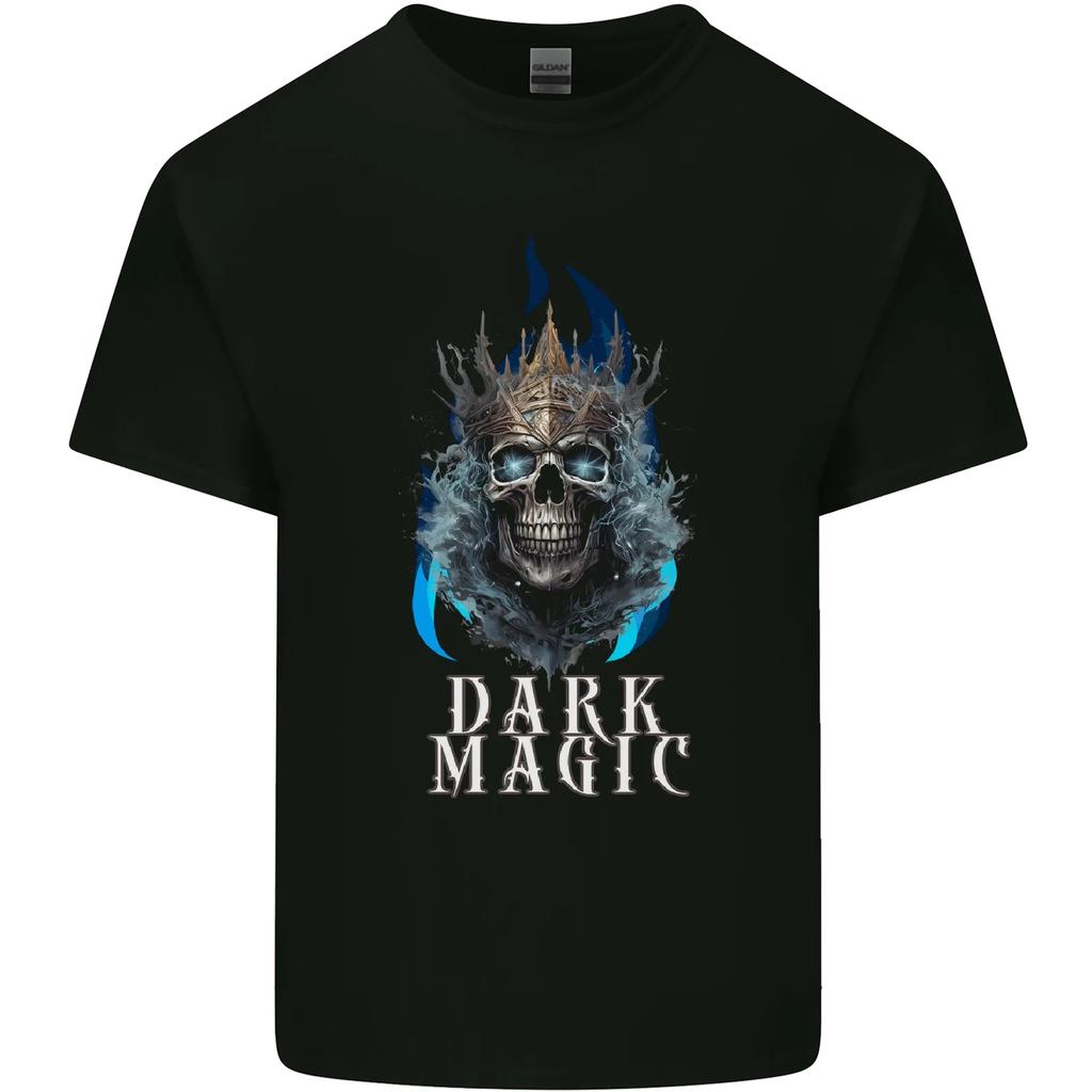 Dark Magic Skull King Kids T-Shirt Childrens