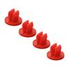 NEW Shield Nut Set Nylon Of 30 Parts Red Under-Body