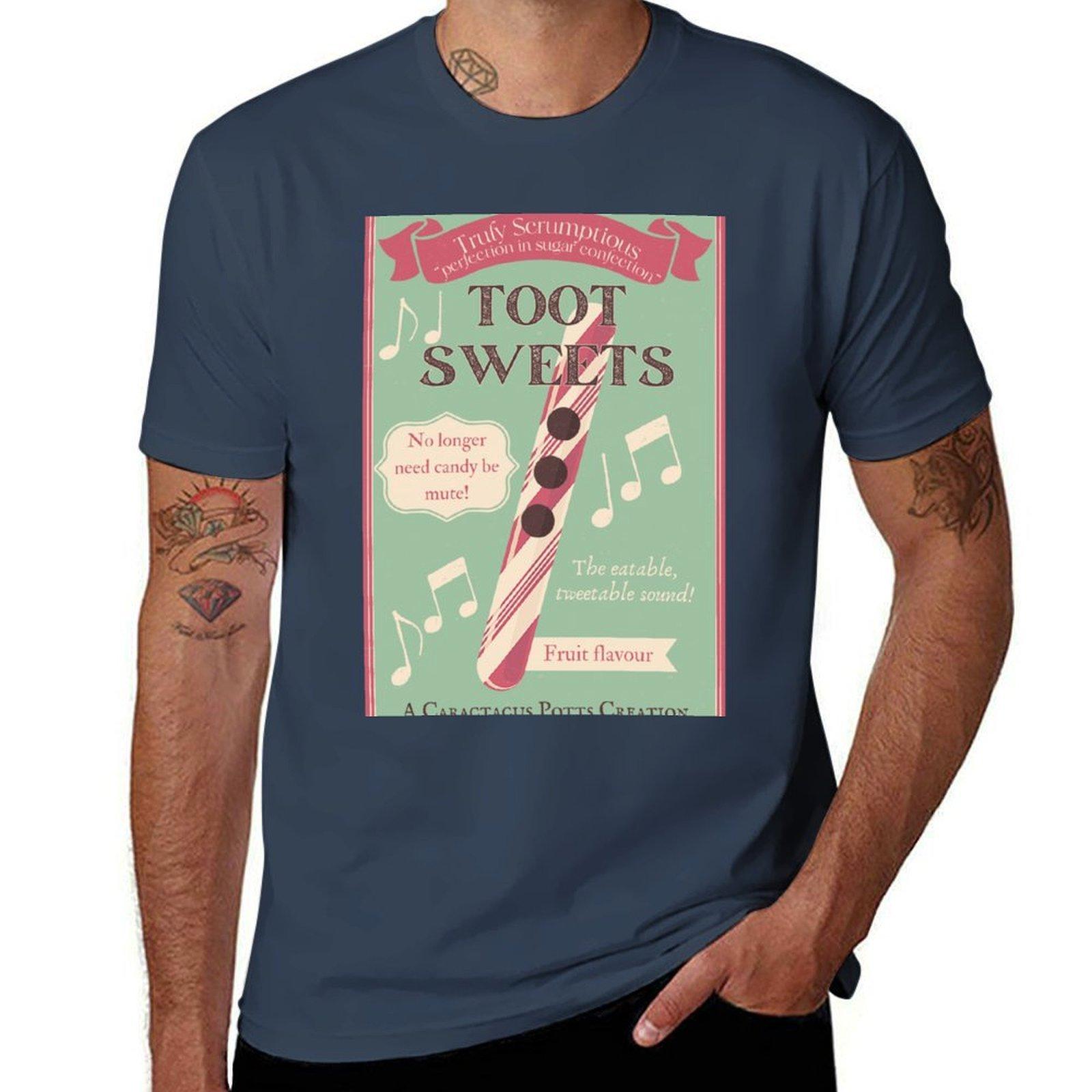 Toot Sweets Poster Chitty Chitty Bang Bang Musical Tshirt Simple Print Design Tshirt S