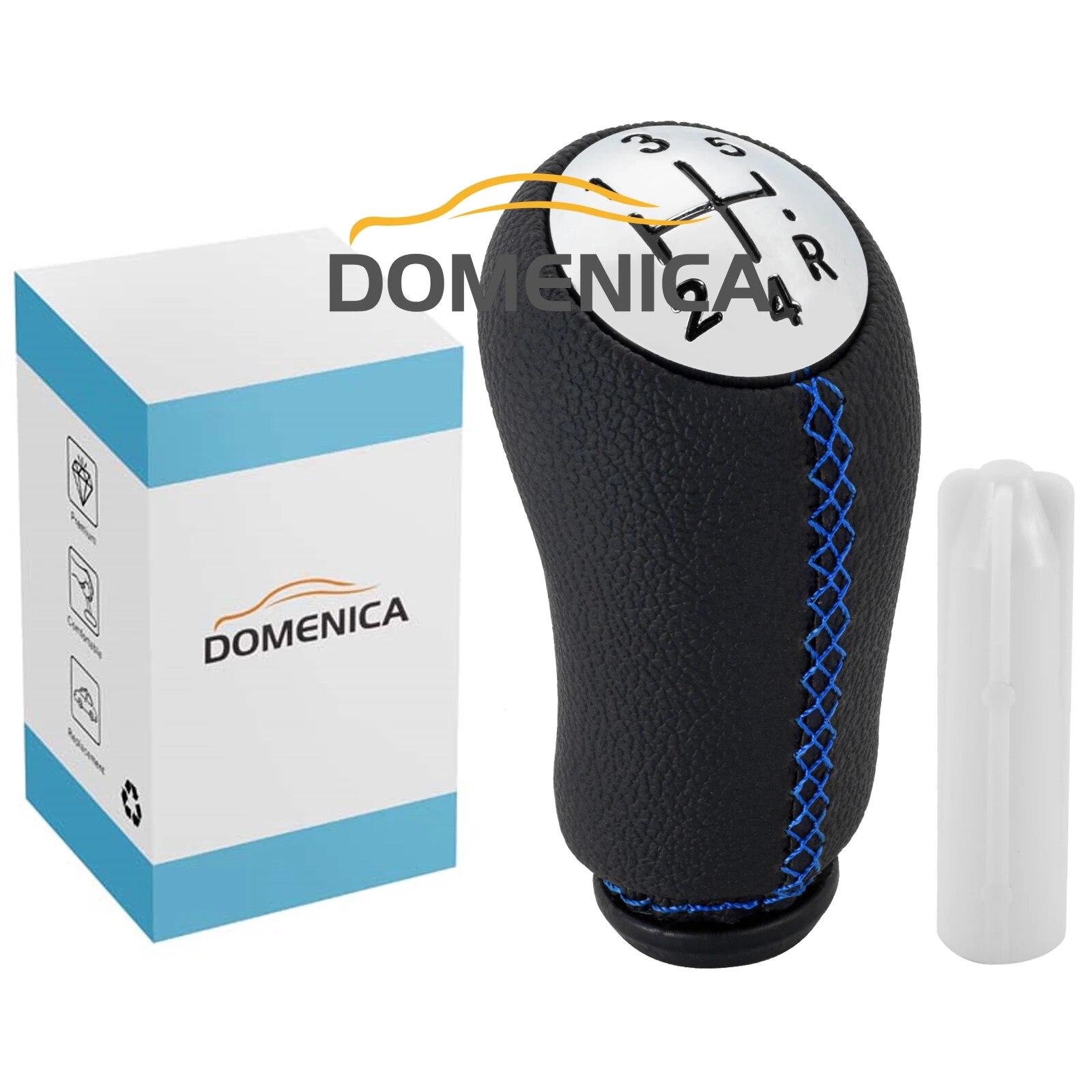 

Новые аксессуары для интерьера автомобиля, 5-скоростная ручка переключения передач, ручка рычага переключения передач для RENAULT Laguna Megane 2 Clio 3 Scenic 2 Blue line chrome