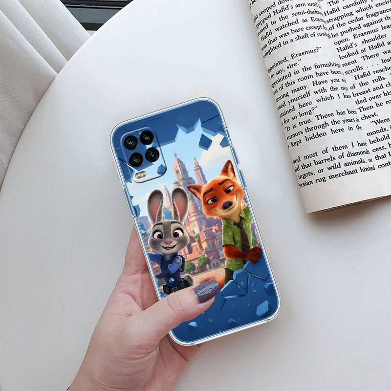 Coque de téléphone MH158 Zootopia pour Motorola G34 G32 G31 G14 G15 G84 G62 E32 G24 G72 G71 G73 G85 G200 G60 G52 G51 G50 G42 G41 G32 G30