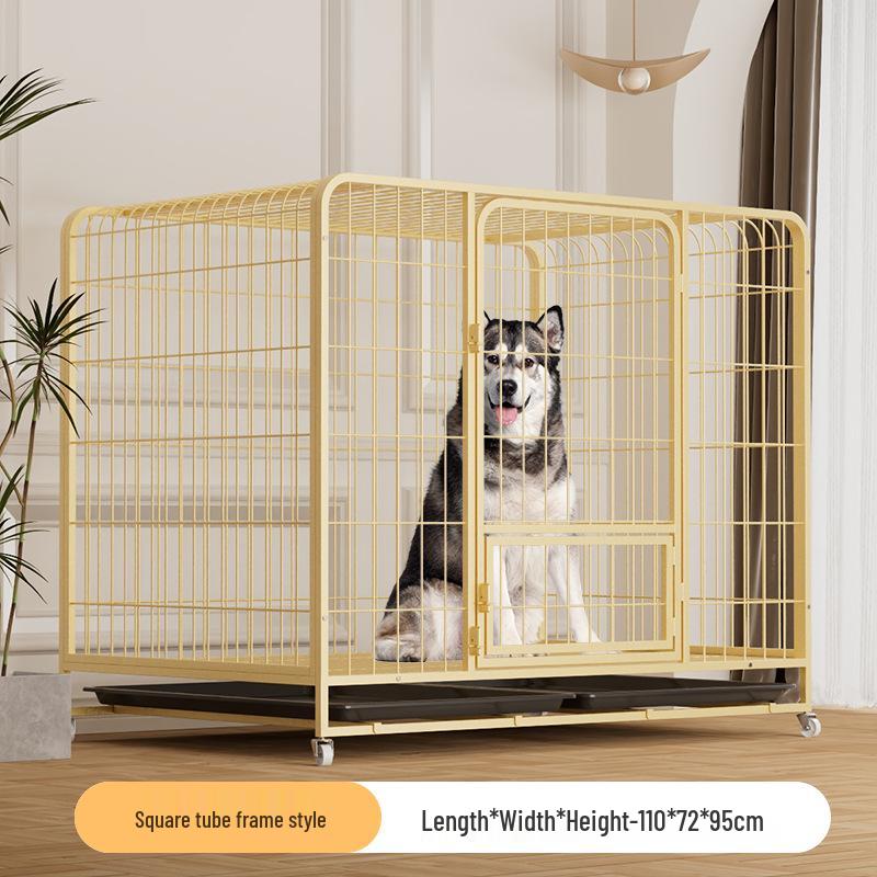 Large Indoor Dog Kennel for Golden Retrievers and Labradors