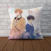 SSasaki And Miyano Pillow Case For Car Sofa Decorative Home Doublesided Print Plush Square Throw Pillow Cushion Cover