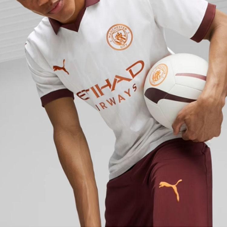 Puma Bmw M Motorsport Logo Print Pullover Short Sleeve T-Shirt Men T-Shirts White Purple 770448