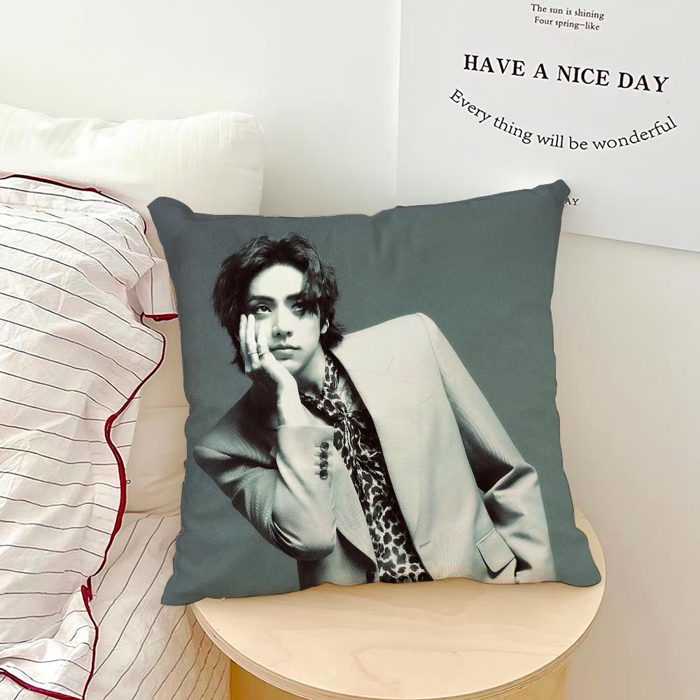 Hot Singer D-DPR Ian Saint Pillow Case Sofa Living Room Bedroom Headboard Backrest Cushion Square Cushion Nap Time