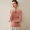 Herfst & Winter Dames 100% Kasjmier Ronde Hals Los Gebreide Pullover Trui