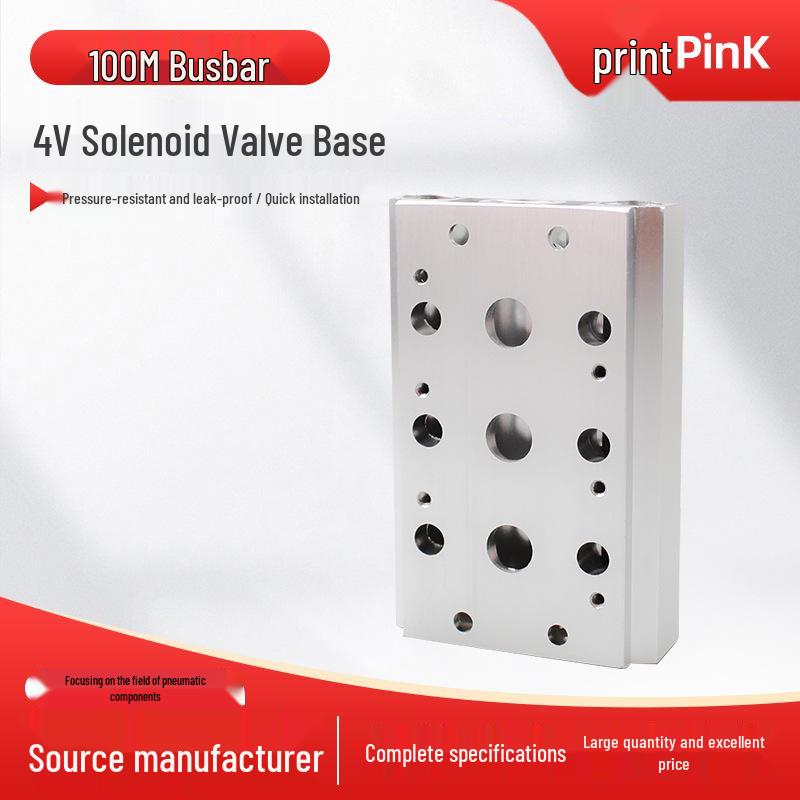 4V110-06/120 Solenoid Valve: 2-20 Position Manifold/Connection/Valve Base