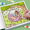 High Quality Creative DIY Coloring Book Educational Sensory Toys For Kids Doodles Book Graffiti Painting Book Adults and Teens